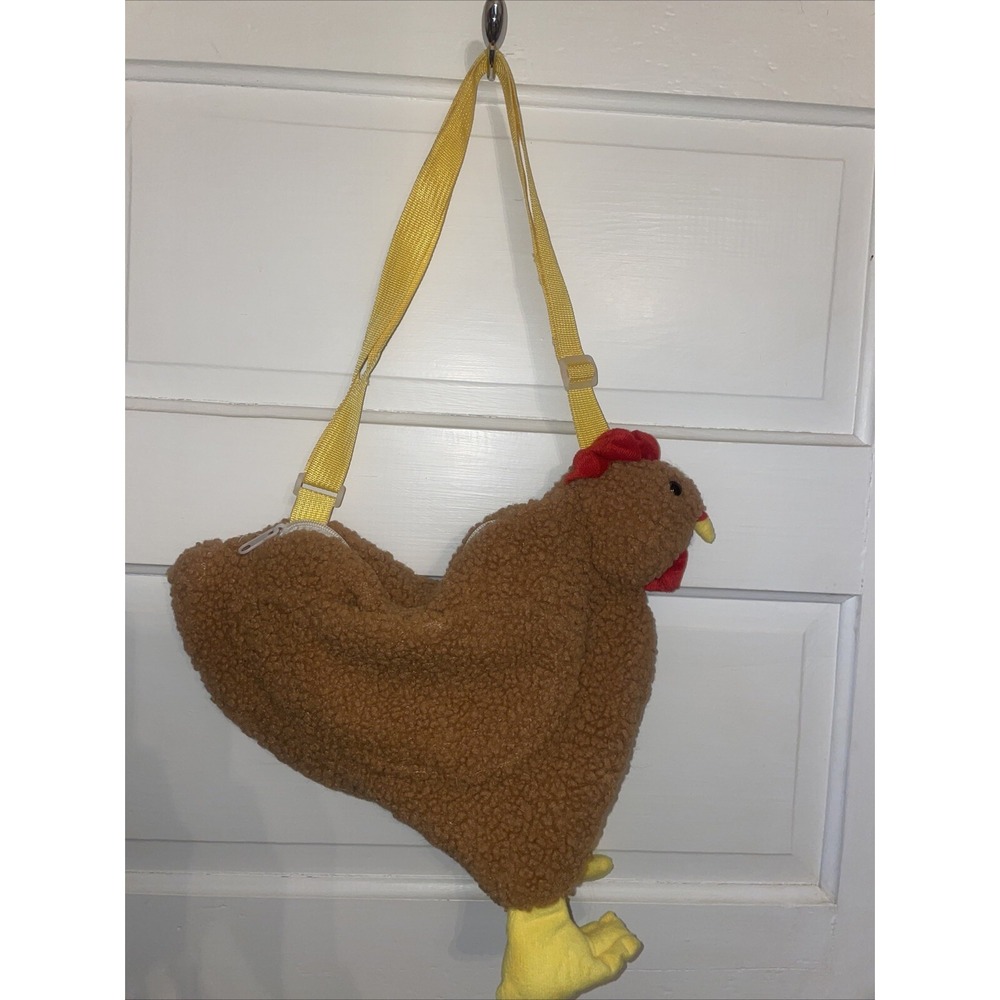 Chicken‎ Purse Bag Zipper And Side Pocket
